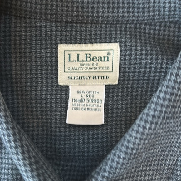 Men's Wicked Good Flannel Shirt, Slightly Fitted, Houndstooth
- L - Picture 3 of 3